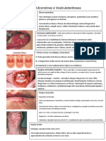 Lesões Ulcerativas e Vesículobolhosas
