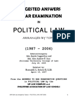 Political Law 1990-2006