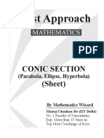 Best Approach: Conic Section (Sheet)