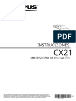 Manual de instrucciones del microscopio CX21