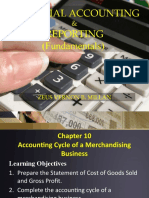 Chapter 10 - Accounting Cycle of A Merchandising Business