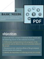 Minimum Basic Needs Approach