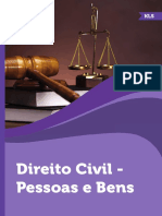 Direito Civil Pessoas e Bens