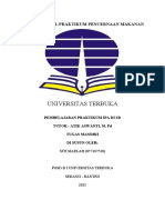 Laporan Hasil Praktikum Pencernaan Makanan