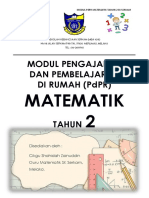 Buku Modul PDPR Matematik Tahun 2