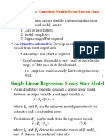 Development of Empirical Models From Process Data: - An Attractive Alternative