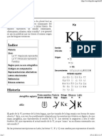 K - Wikipedia, La Enciclopedia Libre