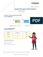 Exp1 Ebr Secundaria 1y2 Ingles Seguimos Aprendiendo 6answersheetprea1