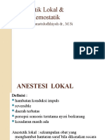 Anestetik Lokal & Hemostatik