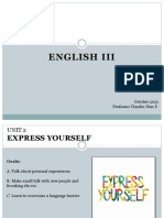 Express Yourself in English III