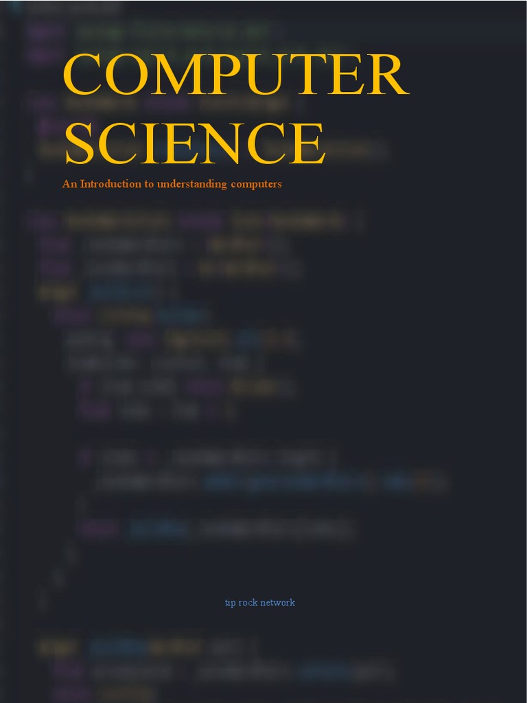 Introduction To Computer Science | PDF | Computer Science | Enterprise ...