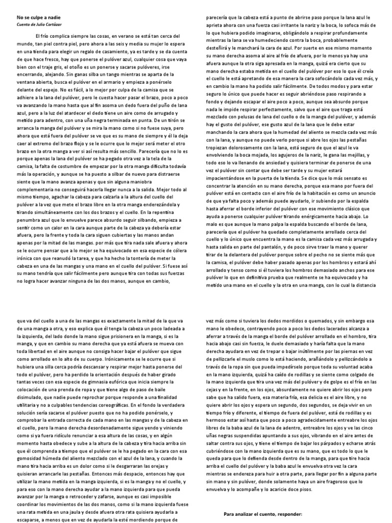 No Se Culpe A Nadie Julio