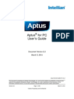 Aptus Software User Guide