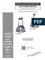 ch2200 ch2300 mt3 Osprey Pro-Trim Single S Twin S sl-3: Installation Instructions