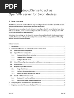 How To Setup Pfsense To Act As OpenVPN Server For Ewon Devices