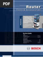 Bosch Routers Catalog