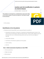 Stable Peripheral Arterial Disease Guideline - Working Party Guideline - Algorithm - Guidelines