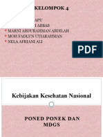 KEBKESNAS (PONEK PONED & MDGS)