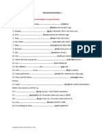 Put The Verbs Into The Past Simple or Present Perfect: Revision Material 1