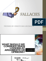 Lesson 3 Fallacies & Biases