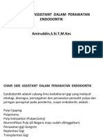 CHAIR  SIDE  ASSISTANT  DALAM  PERAWATAN ENDODONTIK AMIR