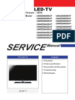 Samsung Lcd Un40d6400uf u63a