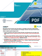 KWH Meter LPB Sisa Token Minus