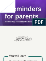 4 Quick Reminders for Parents