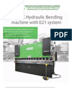 Hydraulic Press Brake Quotation and Specification