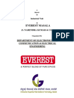 Everest Spices Visit Report