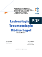 Lesionología o Traumatología Medico Legal