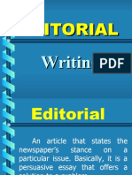 Editorial Writing 2021-2022