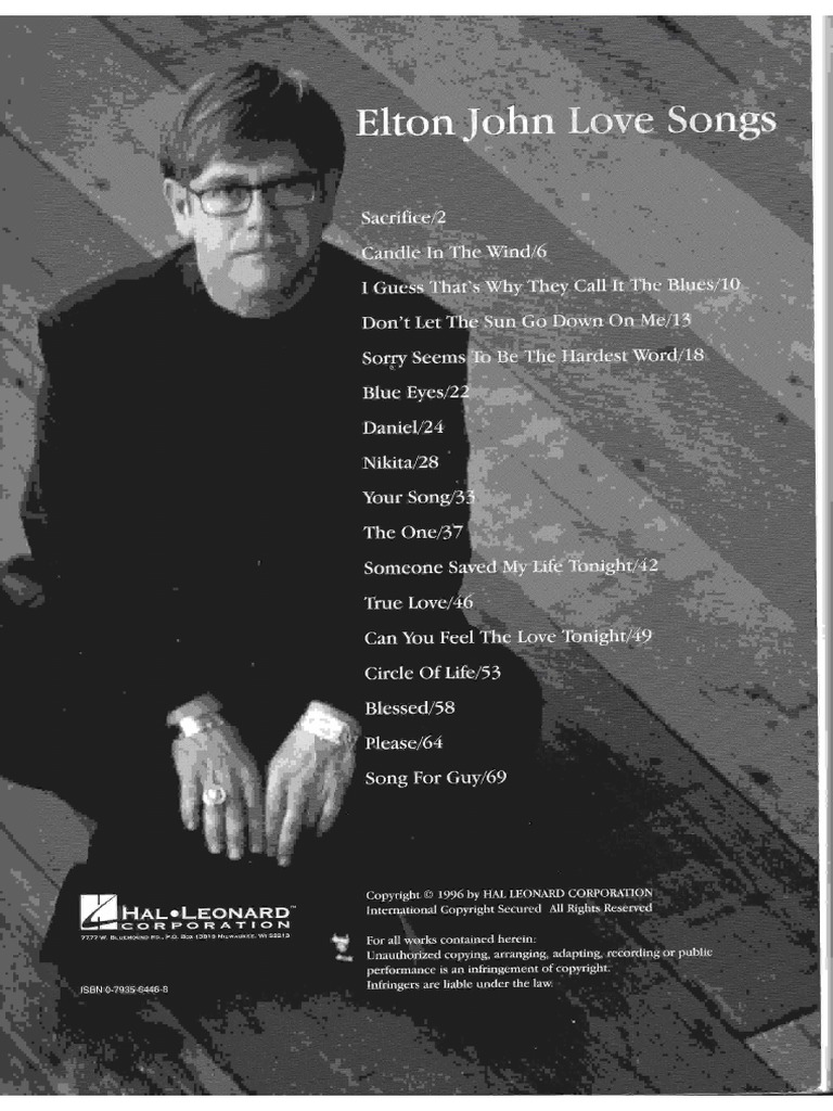 001 Elton John Songbook PDF