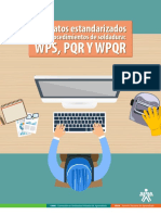 Formatos Estandarizados Wps, Pqr, Wpqr