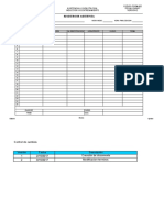 Form-002 Registro de Asistencia