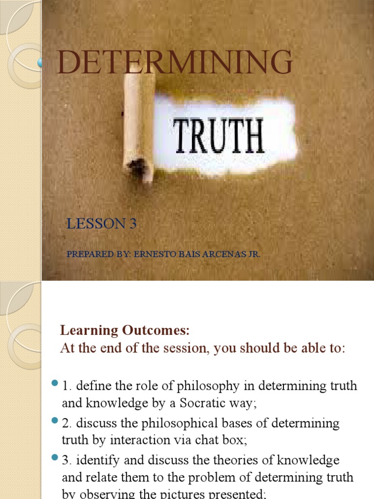 Theories of Truth in Philosophy | PDF | Truth | Theory
