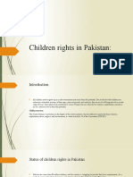Children Rights in Pakistan: A Look at Child Protection Issues