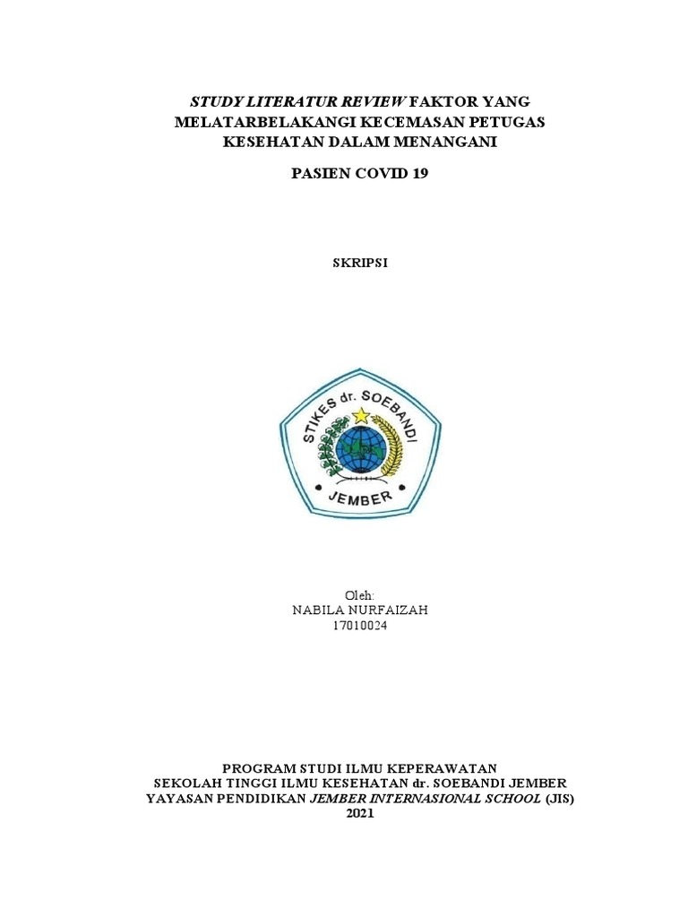 Kecemasan Petugas Kesehatan COVID-19 | PDF
