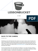 Back To The Camera - VCE Media, Victorian Curriculum, Media Arts, Digital Literacy, Media Education, Filmmaking