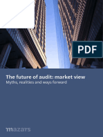 The Future of Audit: Market View: Myths, Realities and Ways Forward