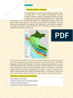 38 Climas Del Péru - Paucar Estrada M. Arazeli