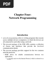 Chapter 4 Networking Programming