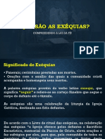 Formação - O Que São As Exéquias