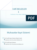 Muhasebe I Belgeler Ve Defterler 1