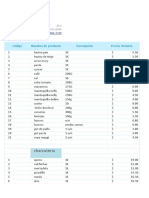 Lista-De-Precios - BODEGA