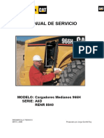 Manual de servicio Cargadores Medianos 966H Serie A6D