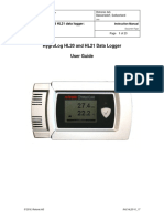 Manual Termohigrómetro Portátil Rotronic HL-20D