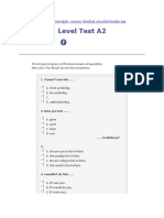 Level Test A2