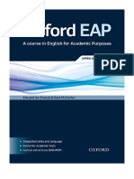 Oxford EAP: Upper-Intermediate/B2: Student's Book and DVD-ROM Pack - Edward de Chazal