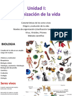 Biología General - PRIMERA UNIDAD